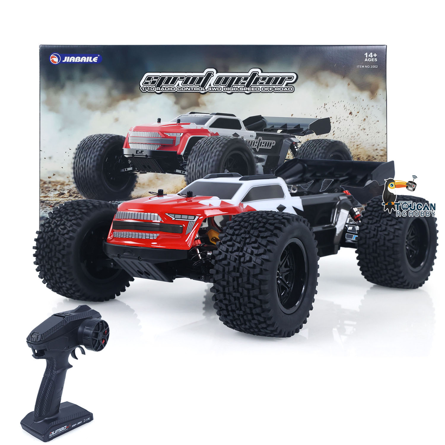 Rc Roc Hobby - 1002 1/10 90KM/H High Speed Remote