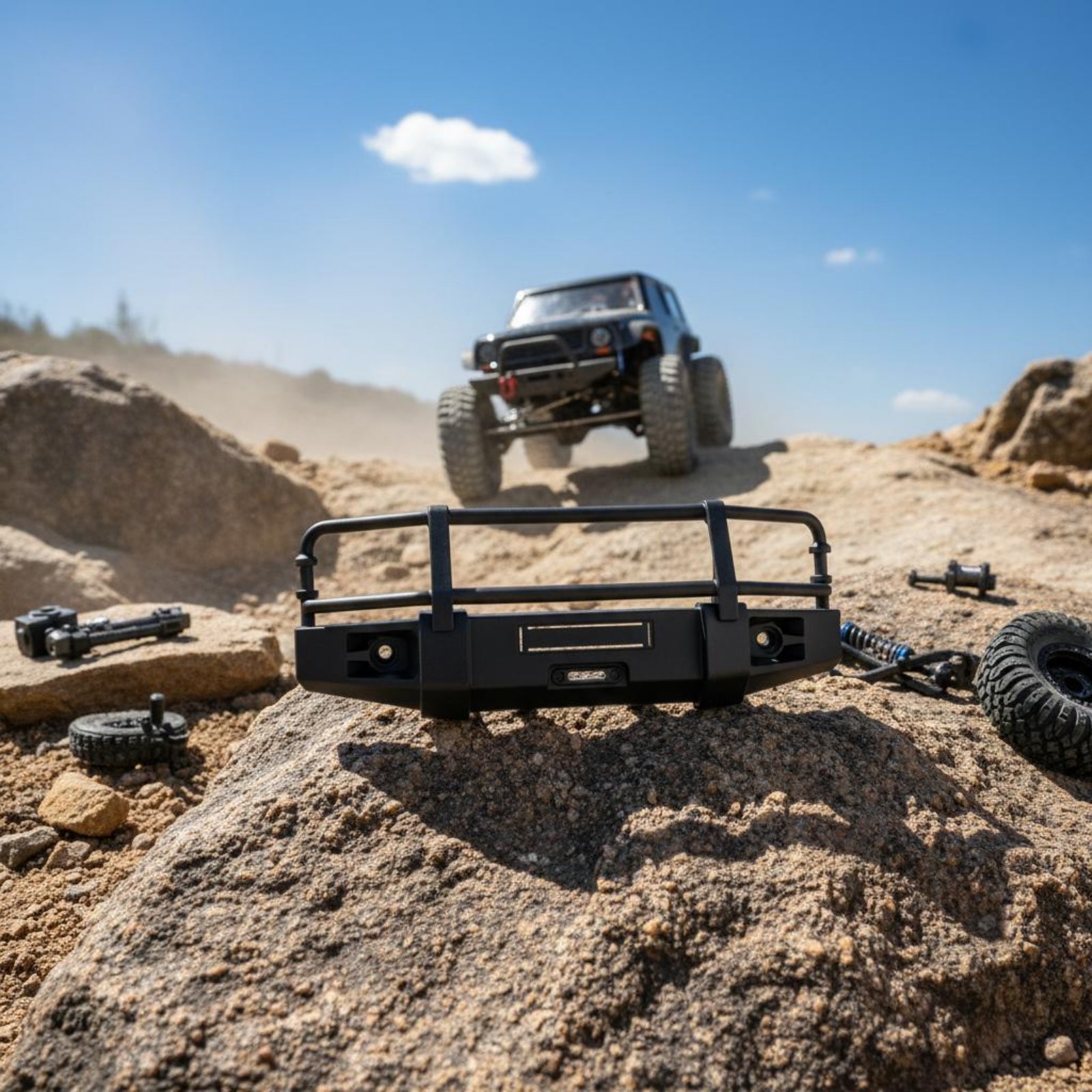 Rc And Hobby - RC Crawler Front Bumper Model Car