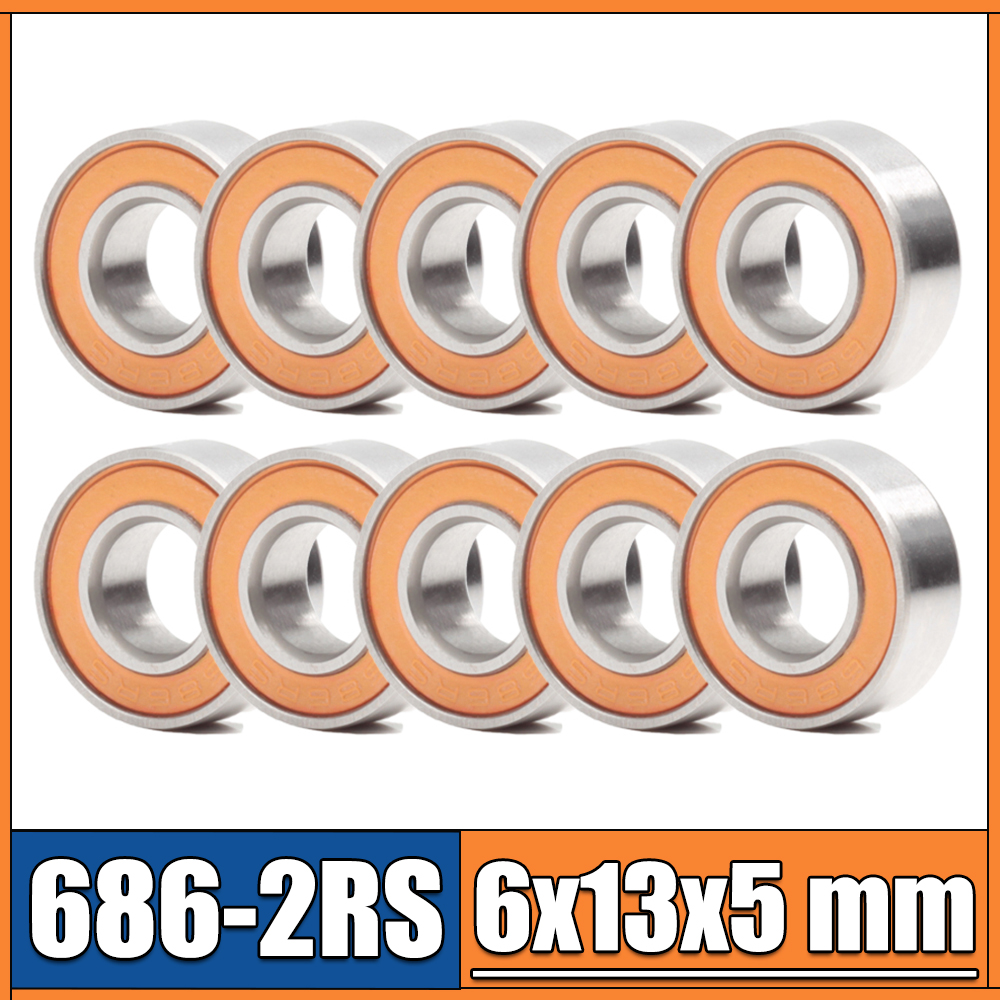 686RS Bearing 10PCS 6x13x5 mm  - Rc Hobby Nitro avis et prix