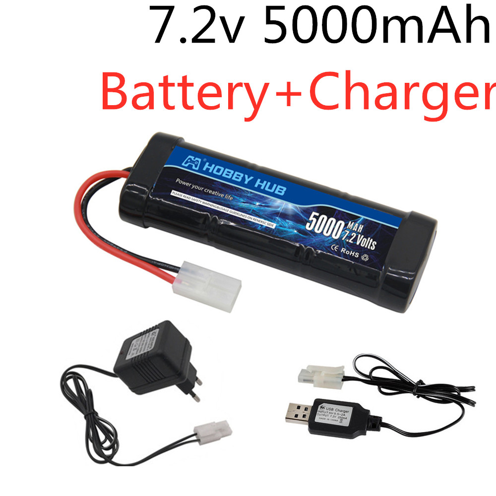 7.2V 5000mAh Ni-MH Battery Pac - Rc And Hobby avis et prix