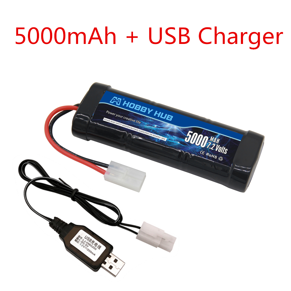 7.2V 5000mAh Ni-MH Battery Pac - Rc And Hobby avis et prix