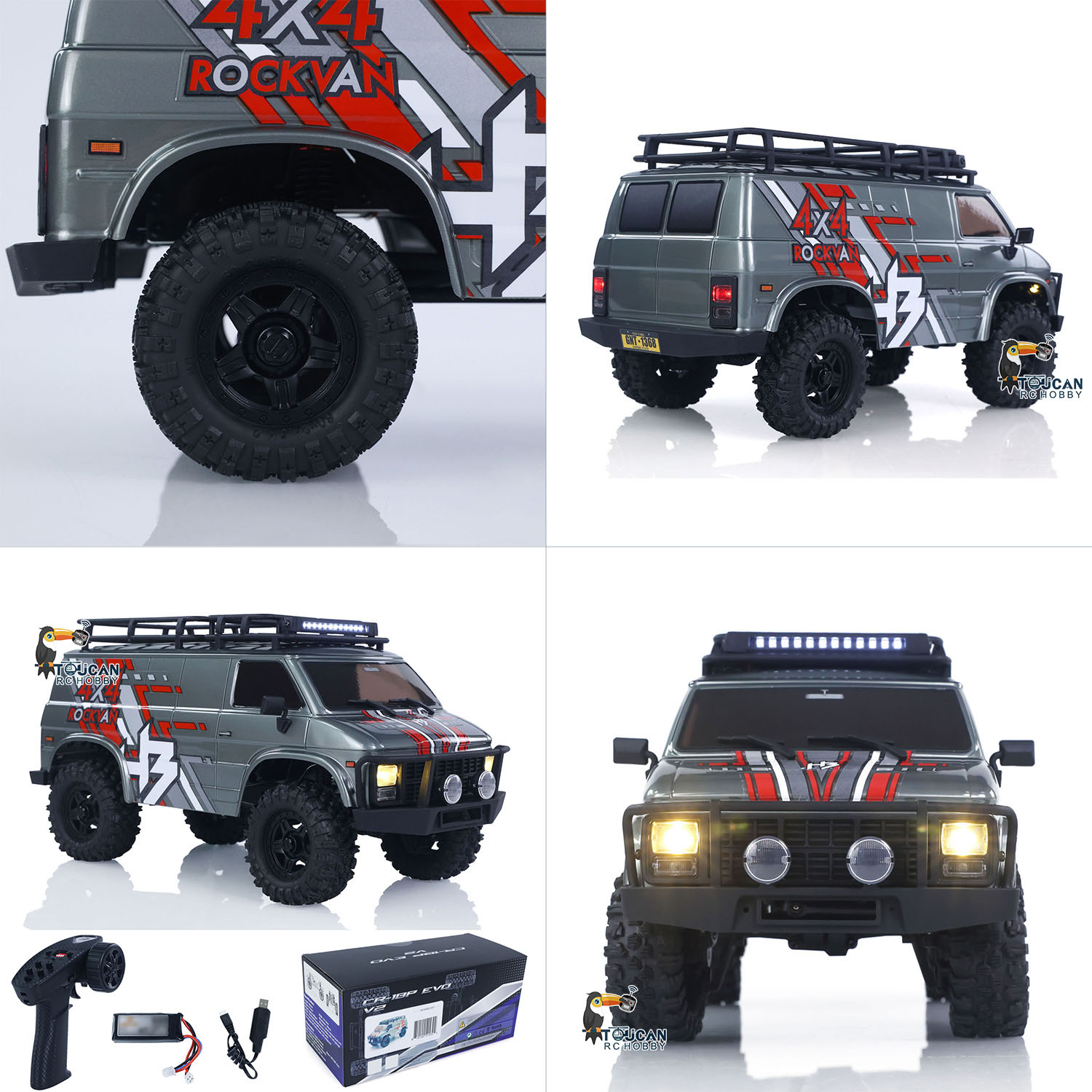 CR18P 1810503 Hobby Plus 1/18  - Rc Roc Hobby avis et prix