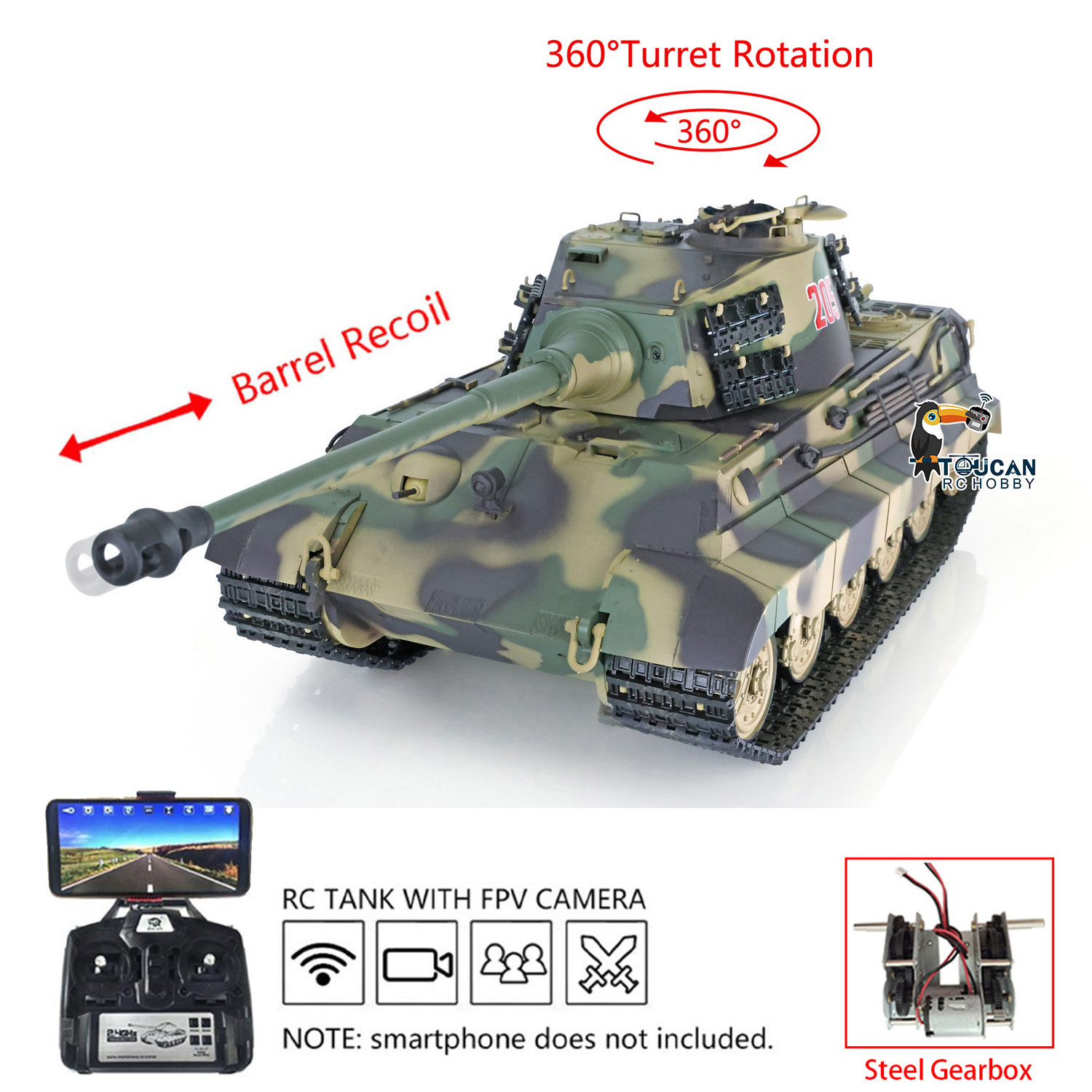 Toys Heng Long RC Panzer Tanks - Rc Hobby Kings avis et prix