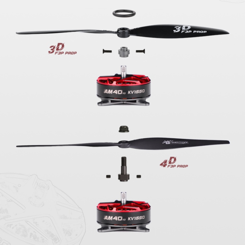 T-Hobby AM40 V2 3D/4D 2-3S Pow - Rc And Hobby avis et prix