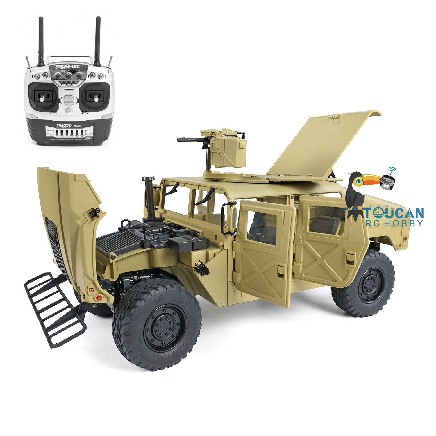 1/10 HG RC U.S. Military Vehic - Rc Roc Hobby avis et prix
