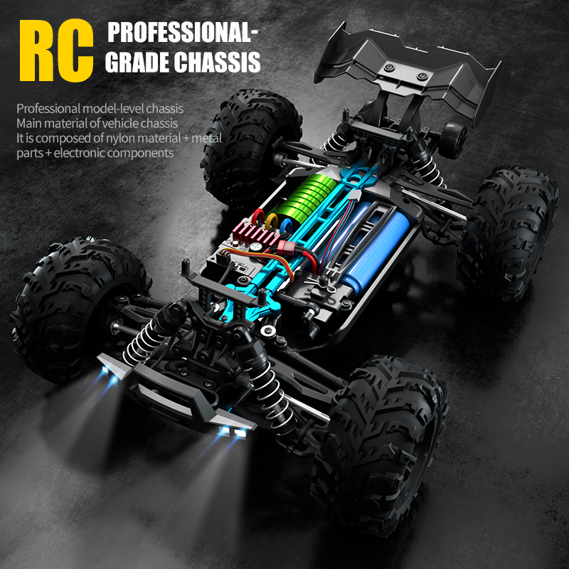 4WD 1:16 50-80KM/H RC Car With - Rc Roc Hobby avis et prix
