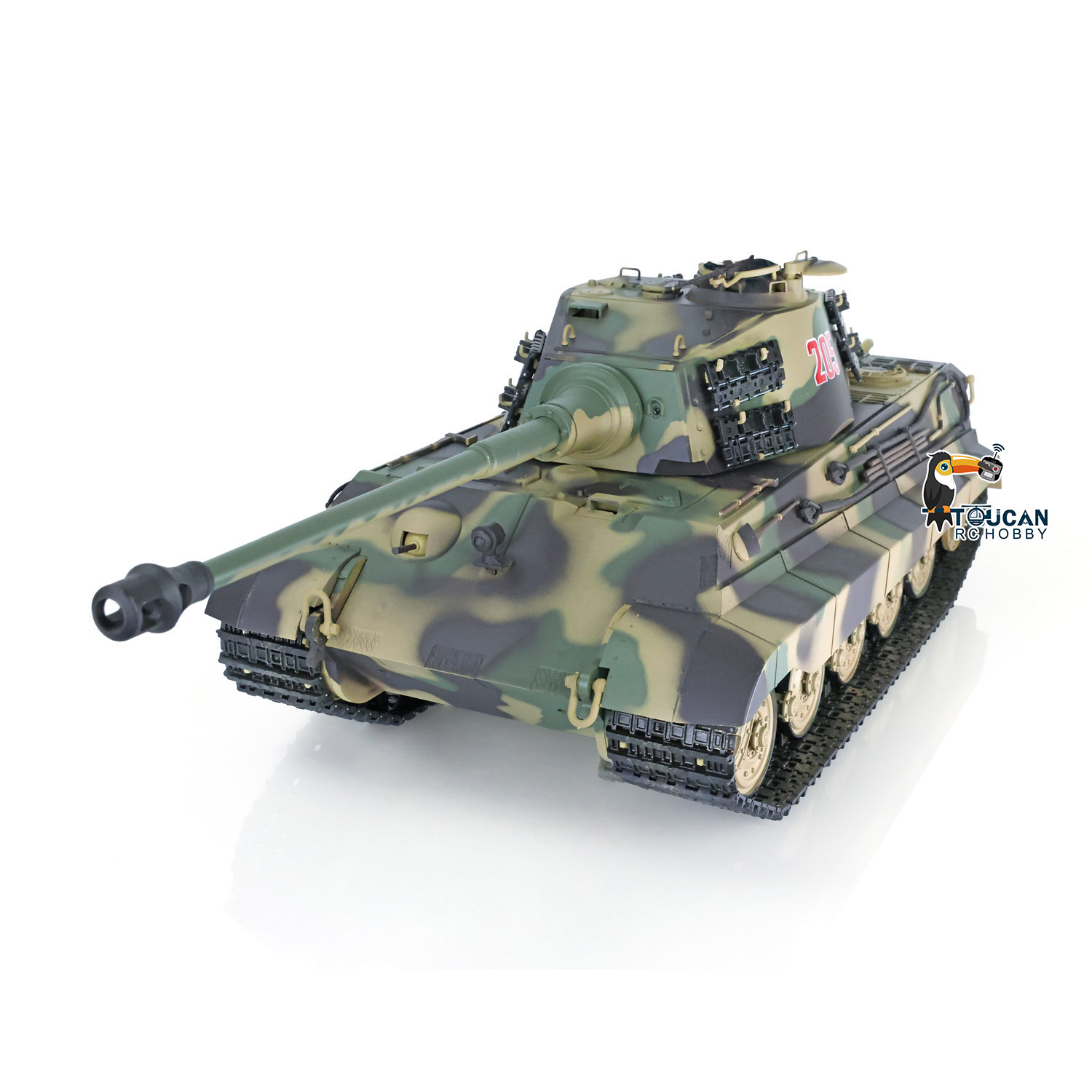 2.4G Heng Long 1/16 RTR RC Tan - Rc Hobby Kings avis et prix